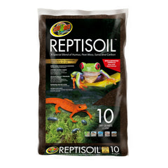 Zoo Med Reptisoil paquet face montrant emballage et volume utile pour terrariums