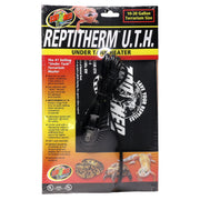 Zoo Med Reptitherm face avant montrant le tapis chauffant et son format pratique