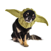 Zoo Snoods vue avant du snood Baby Yoda montrant ajustement et style
