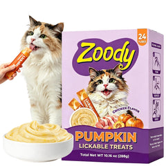 Zoody emballage avant montrant 24 tubes et bénéfice portion pratique