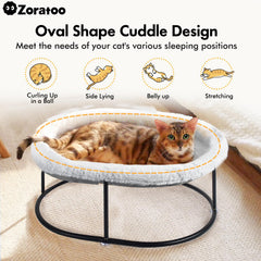 Zoratoo chat dans le hamac illustrant confort et relaxation