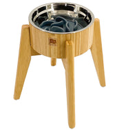 ZPirates gamelle face avant montrant stabilité et design pour grands chiens