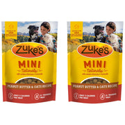 Zuke's paquet avant montrant la marque et l'arôme peanut butter pour garder en randonnée