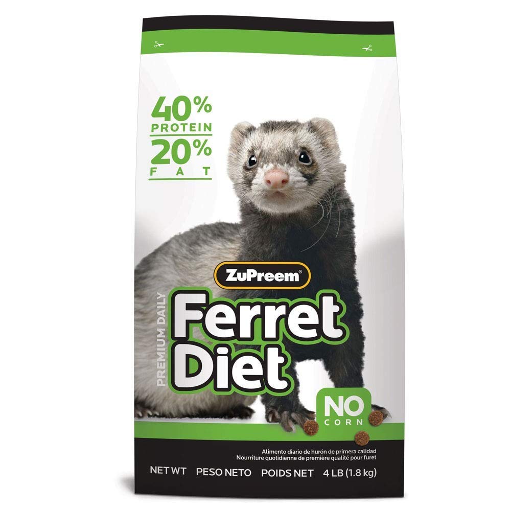 ZuPreem sachet face poulet et œuf montrant l'emballage et avantages nutritionnels