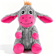 ZYBDP jouet peluche âne face avant montrant le design attractif