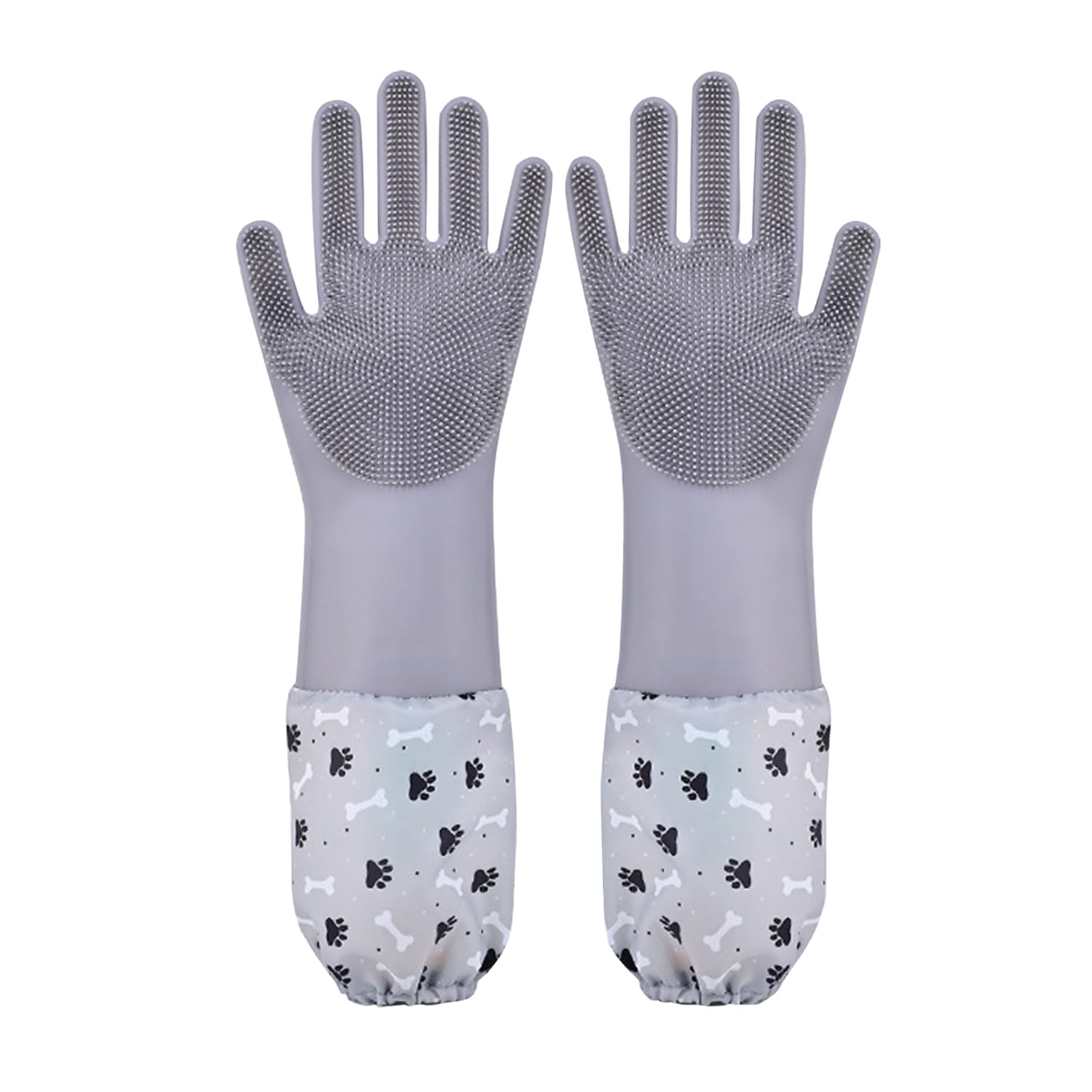 1TO3GO gant face avant montrant picots pour un massage nettoyant efficace
