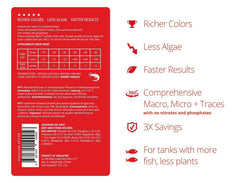 THE 2HR AQUARIST gros plan étiquette détaillée avec informations de dosage