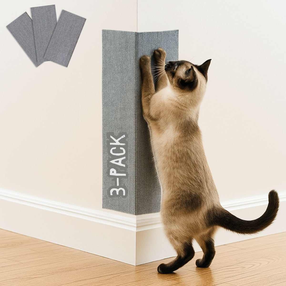 2ME tapis griffoir face avant protège meubles efficacement