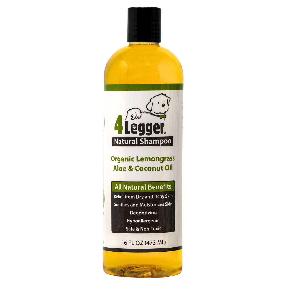 4Legger emballage avant montrant label bio et bénéfice naturel