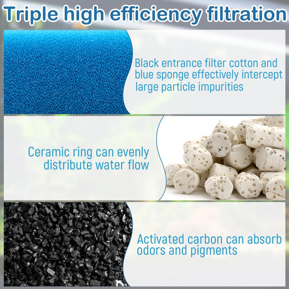 8B8B anneaux céramiques texture porous, favorisent colonisation bactérienne bénéfique