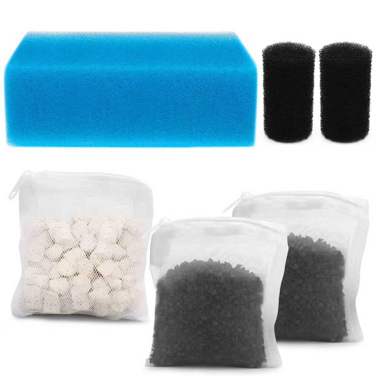8B8B emballage du kit complet montrant tous les médias pour une filtration restaurée