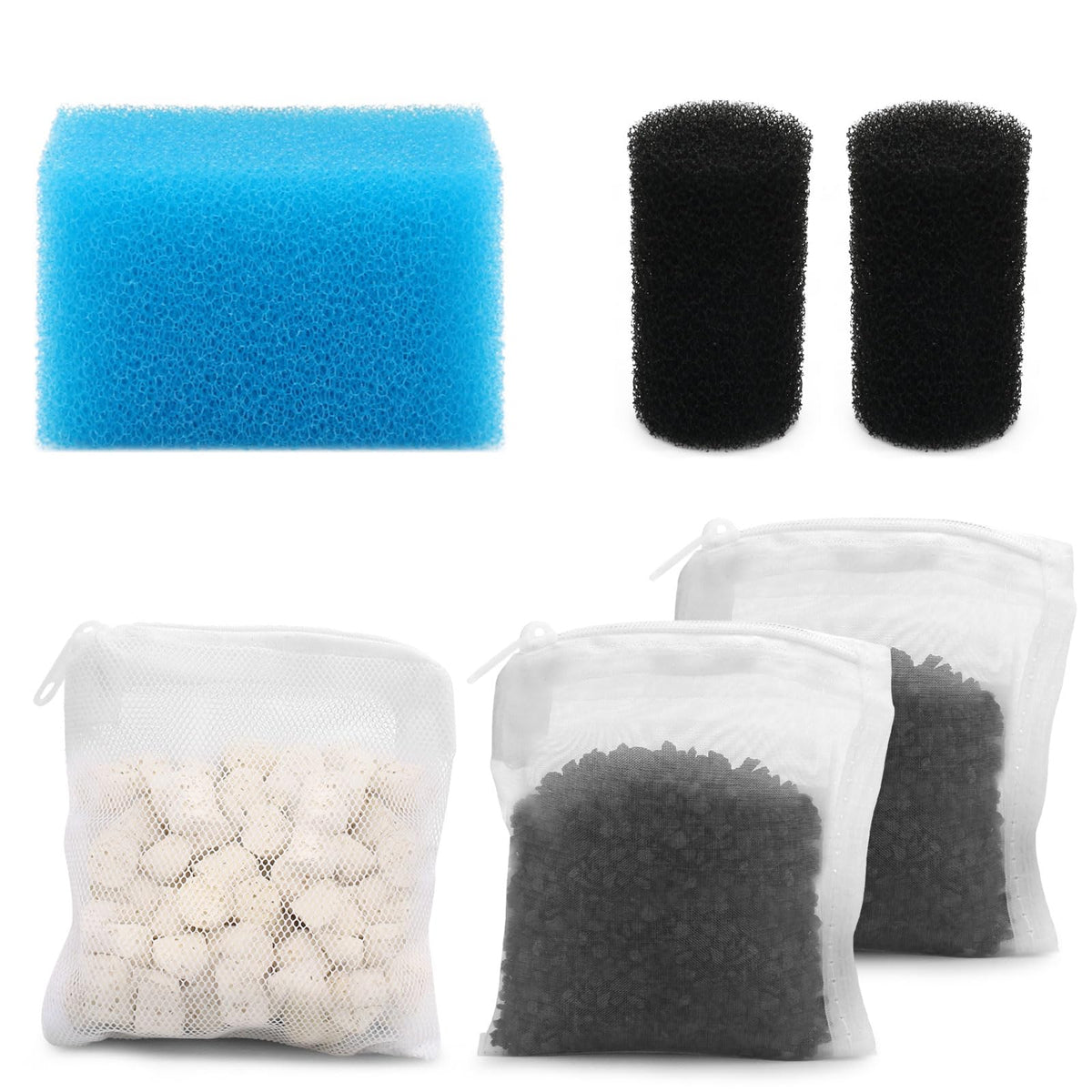 8B8B emballage avant montrant kit compatible Fluval AC20, assure remplacement complet