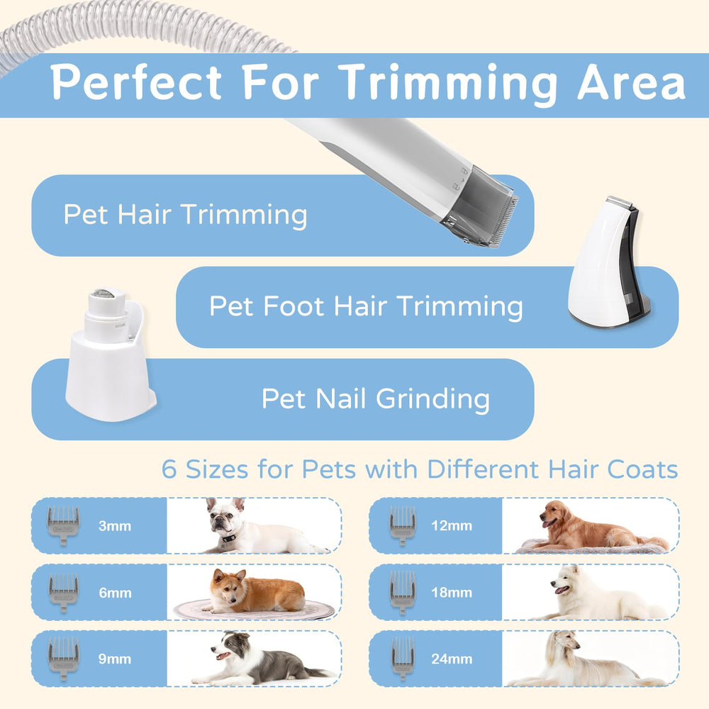 8VR brosse déshedding en action réduisant la mue efficacement