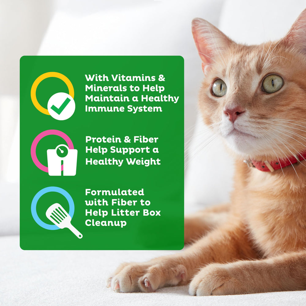 9Lives comparaison taille du sachet pour évaluer stockage facile