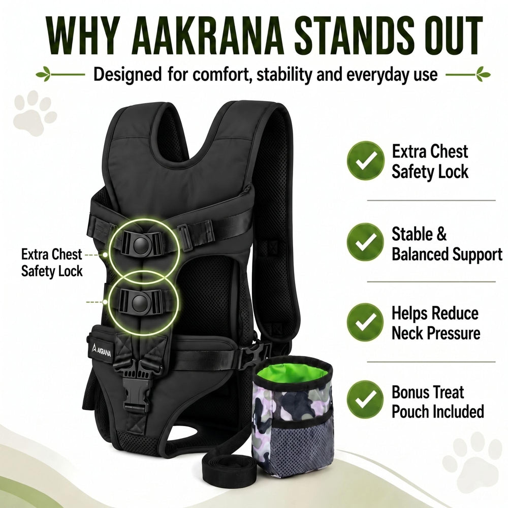 AAKRANA pochette à friandises intégrée pour sorties pratiques