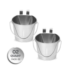 AASPIRE PETS seau face avant bien fini, durable et hygiénique