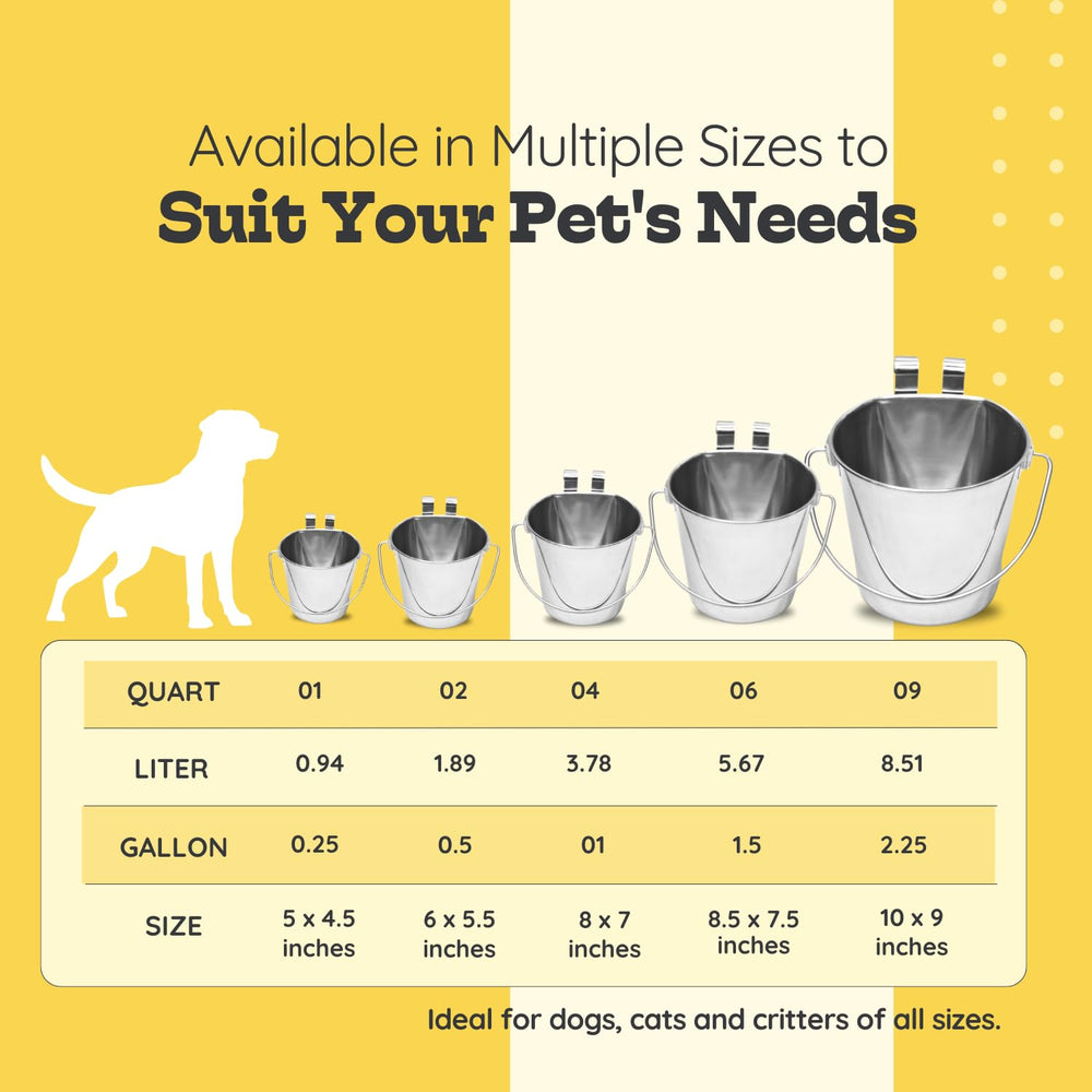 AASPIRE PETS seau utilisé pour friandises démontrant la polyvalence du produit