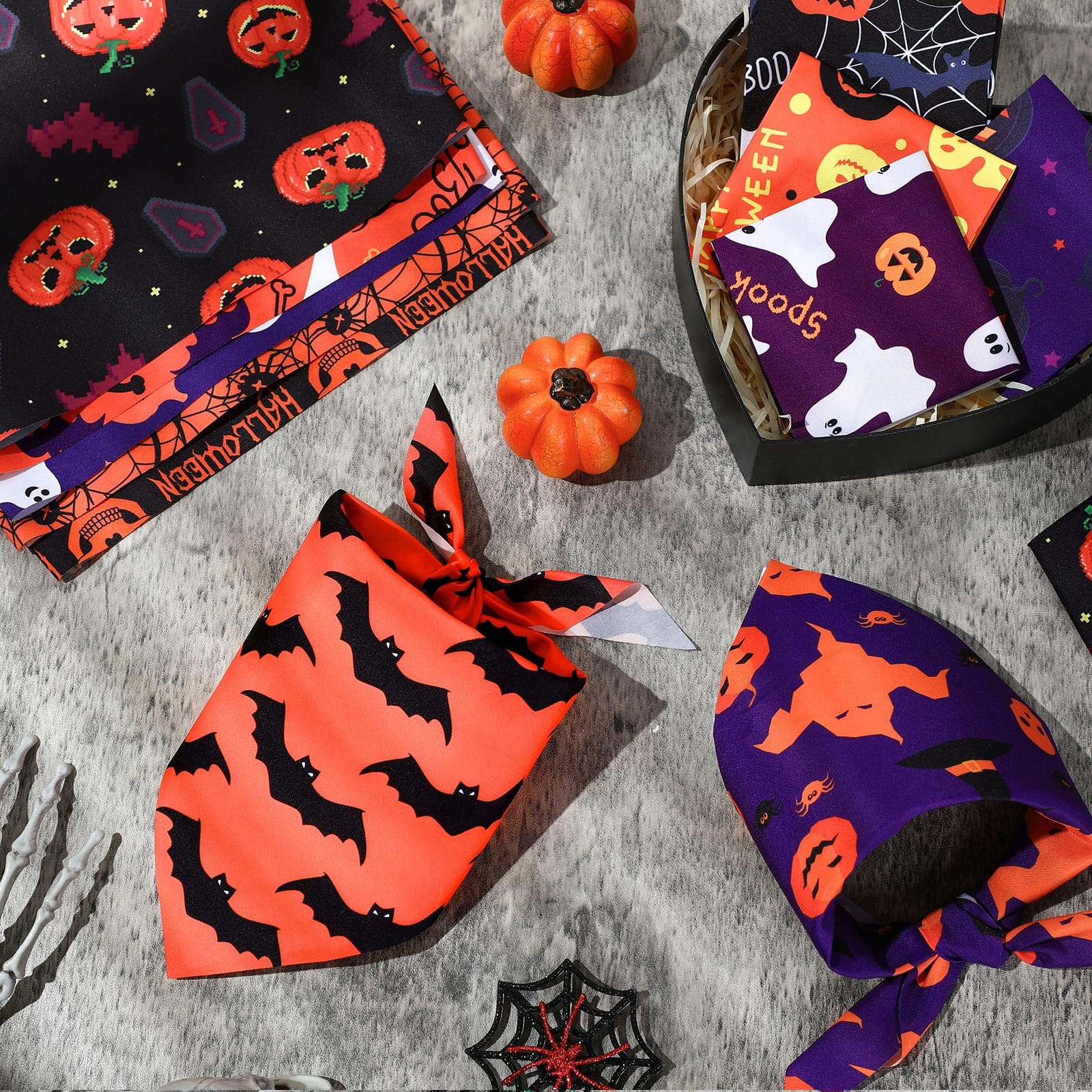 Abbylike comparaison taille bandana avec ruban, aide au choix de la taille