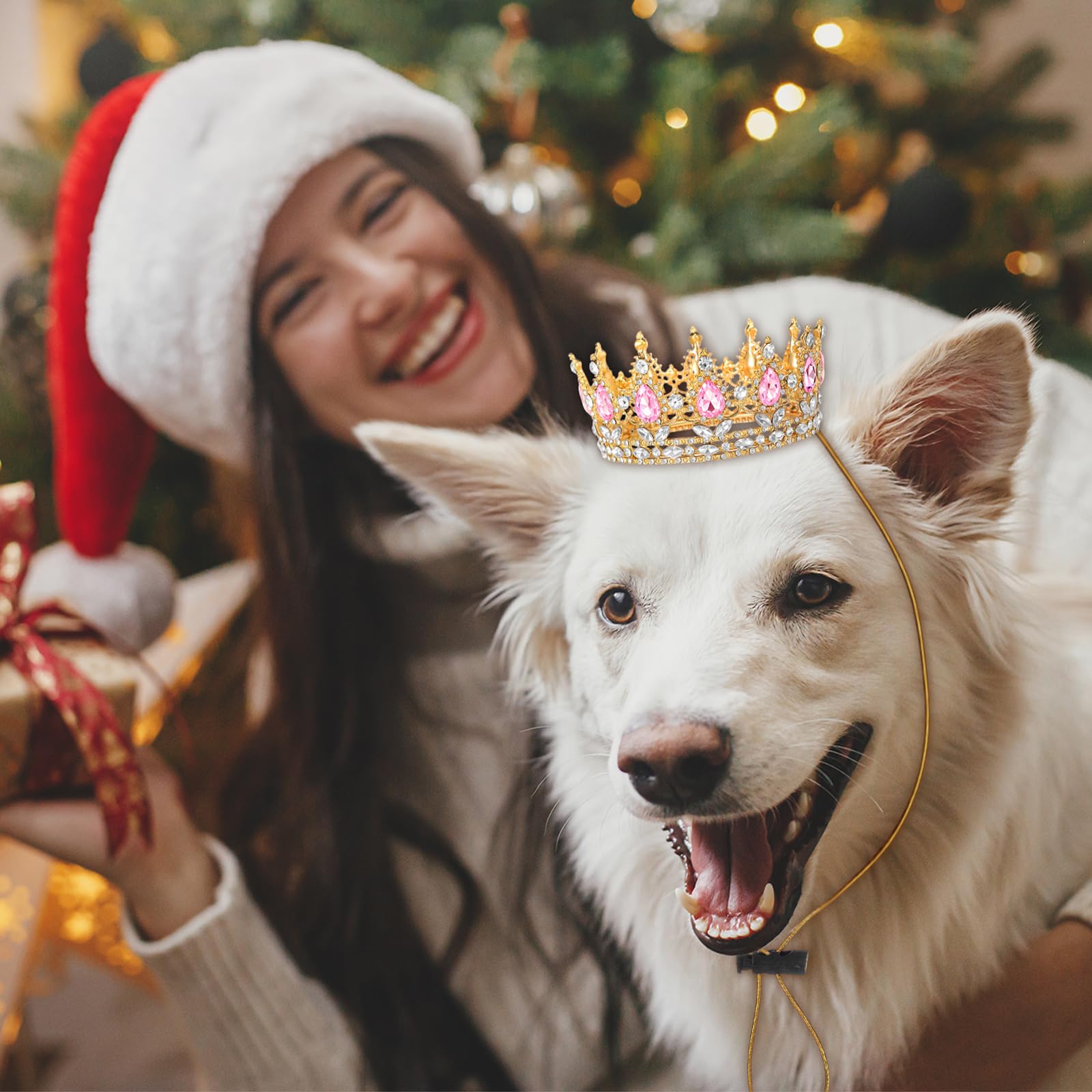 Abbylike couronne ensemble avec cordon et emballage prêt à offrir
