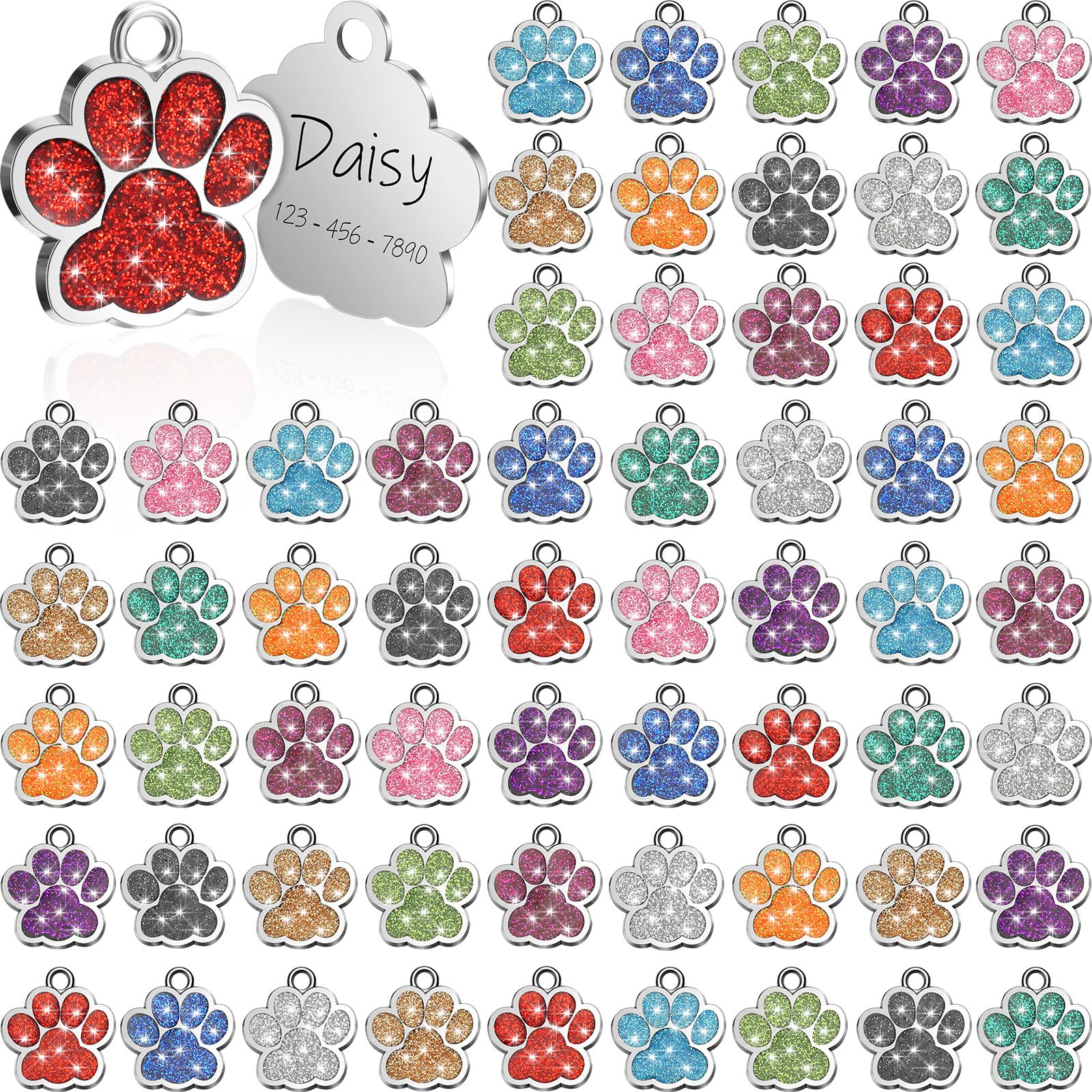 Abbylike face avant couleurs assorties montre la brillance pratique