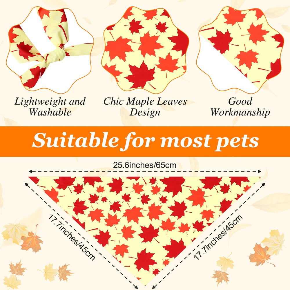 Abbylike détail du motif feuilles d'érable, offre un look d'automne festif