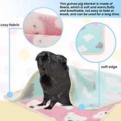 ABFEKIEA plaid installé dans une cage, confort visible pour animal