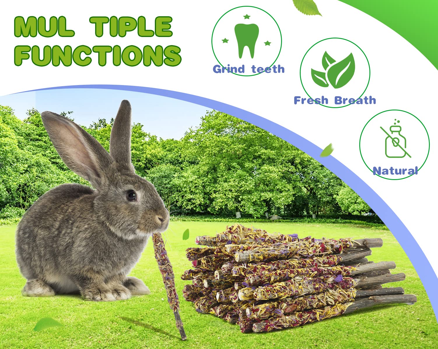 Abizoo gros plan sur texture bois de pommier, durable pour limer dents