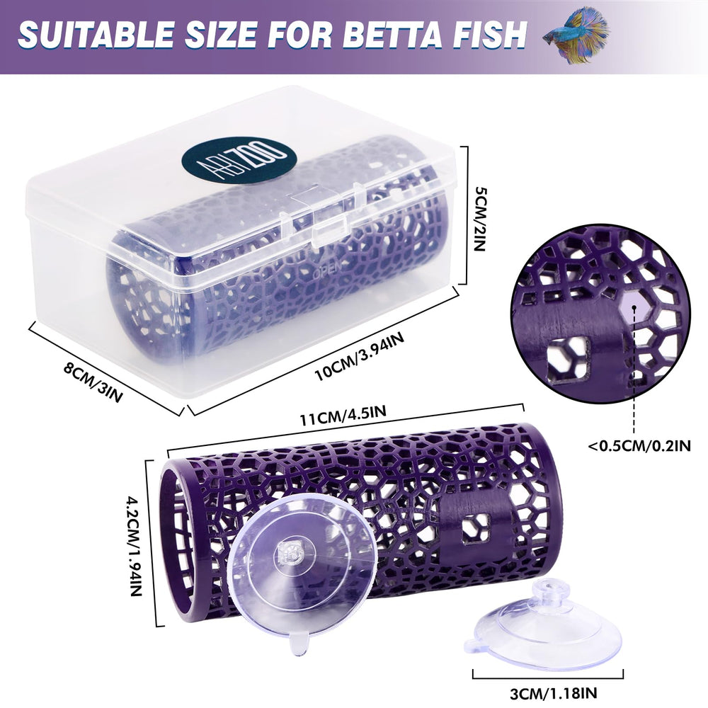 Abizoo Betta Cave installation ventouse fixe et repositionnable
