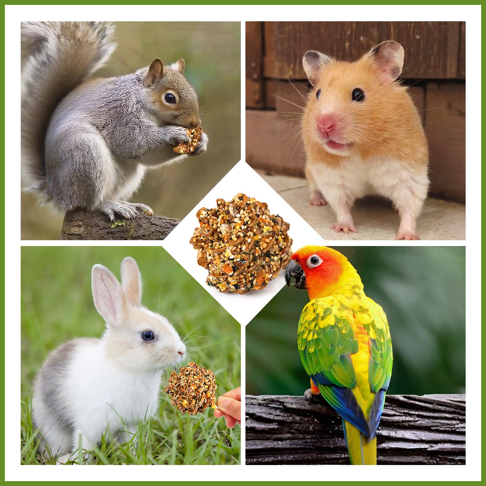 Abizoo affichage ingrédients naturels pour une friandise simple
