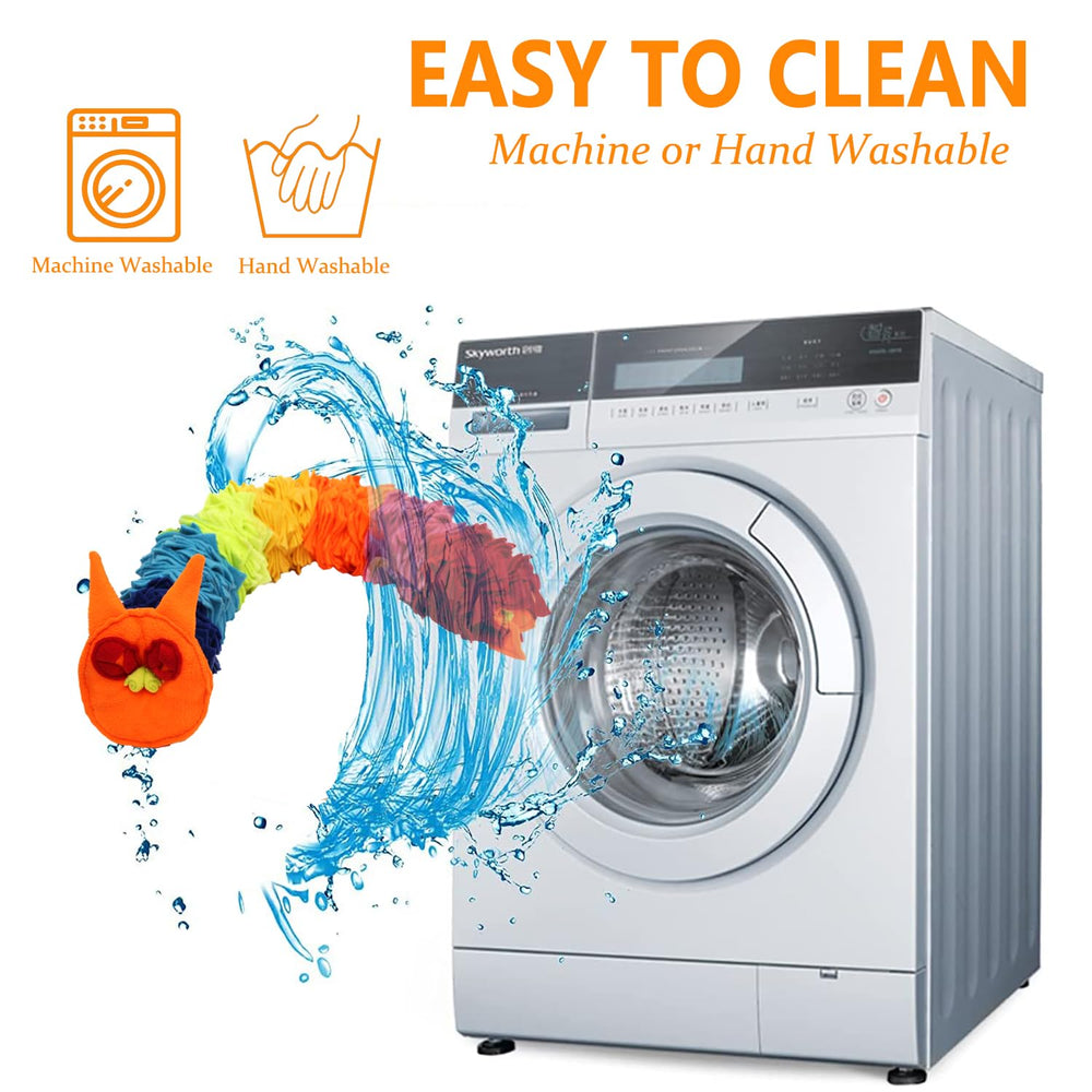 Ablechien étiquette indiquant matériau et instructions de lavage, assure entretien simple