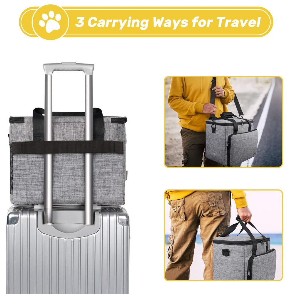 Abrimelodi sac glissé dans valise cabine pour voyage sans stress