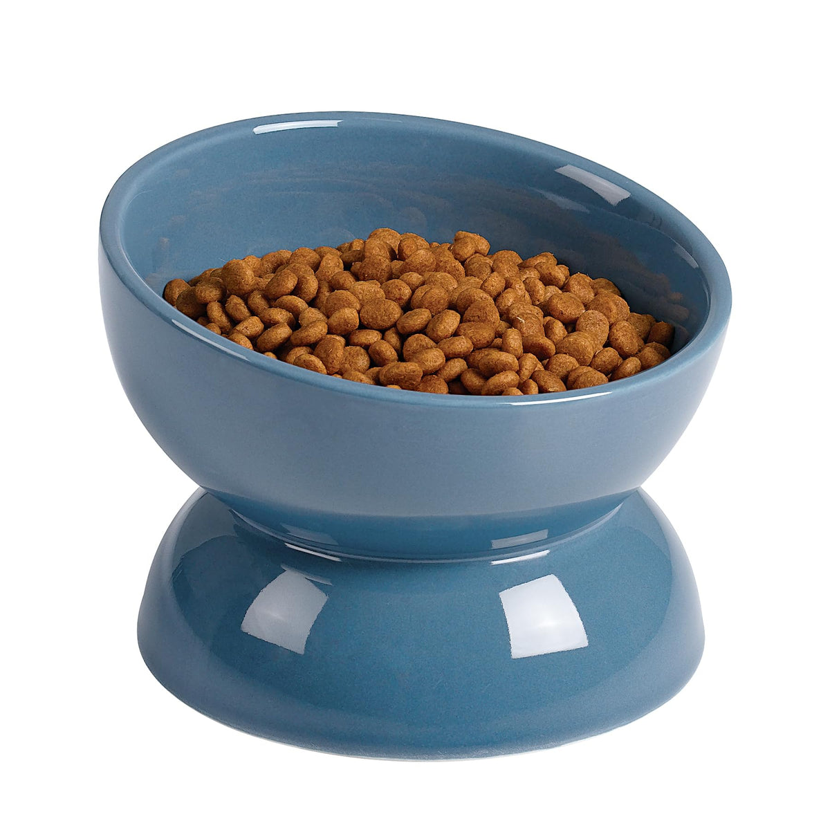ABRUTY gamelle chat face bleue montrant design élégant et sécurité