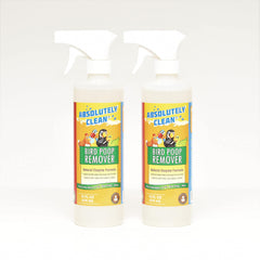 Absolutely Clean emballage frontal montrant flacon et étiquette, facilite l'identification du produit