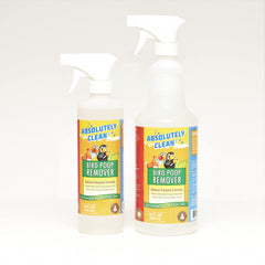 Gros plan sur goutte de solution Absolutely Clean montrant texture enzymatique efficace