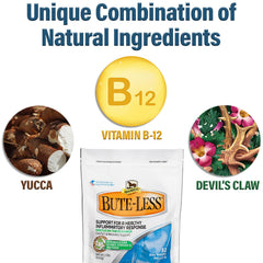 Absorbine Bute-Less cuillère doseuse versant granulés pour administration précise