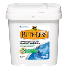 Absorbine Bute-Less seau 5 lb montrant l'emballage et durée 80 jours