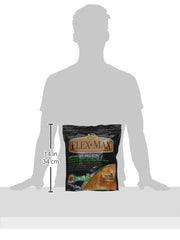 Sac de Absorbine Flex+Max avec cuillère de dosage illustrant la portion quotidienne facile