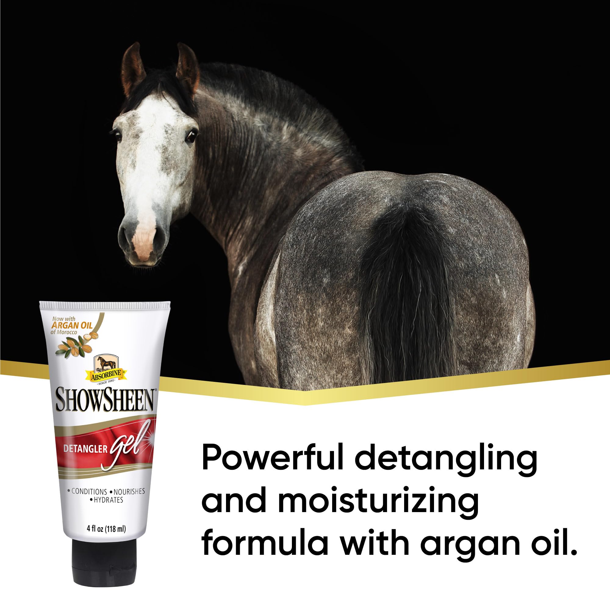 Absorbine ShowSheen applicateur infuseur précis pour application ciblée