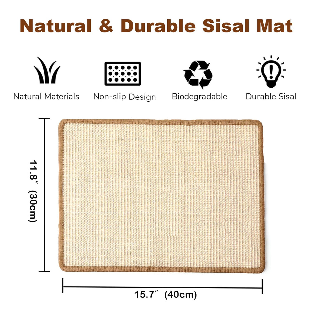 Abuzabu tapis comparatif taille 16x12 pour évaluer adaptation à la cage