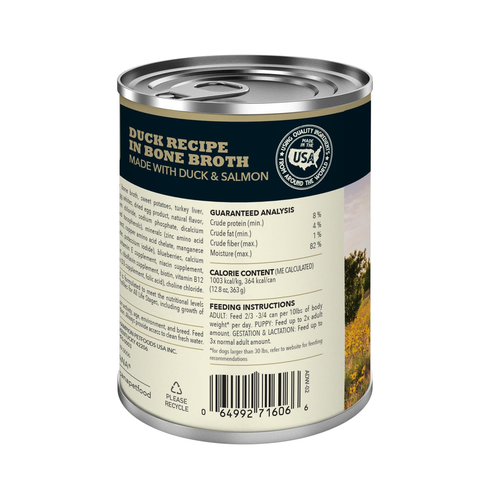 ACANA bouillon dans la cuve illustrant hydratation naturelle