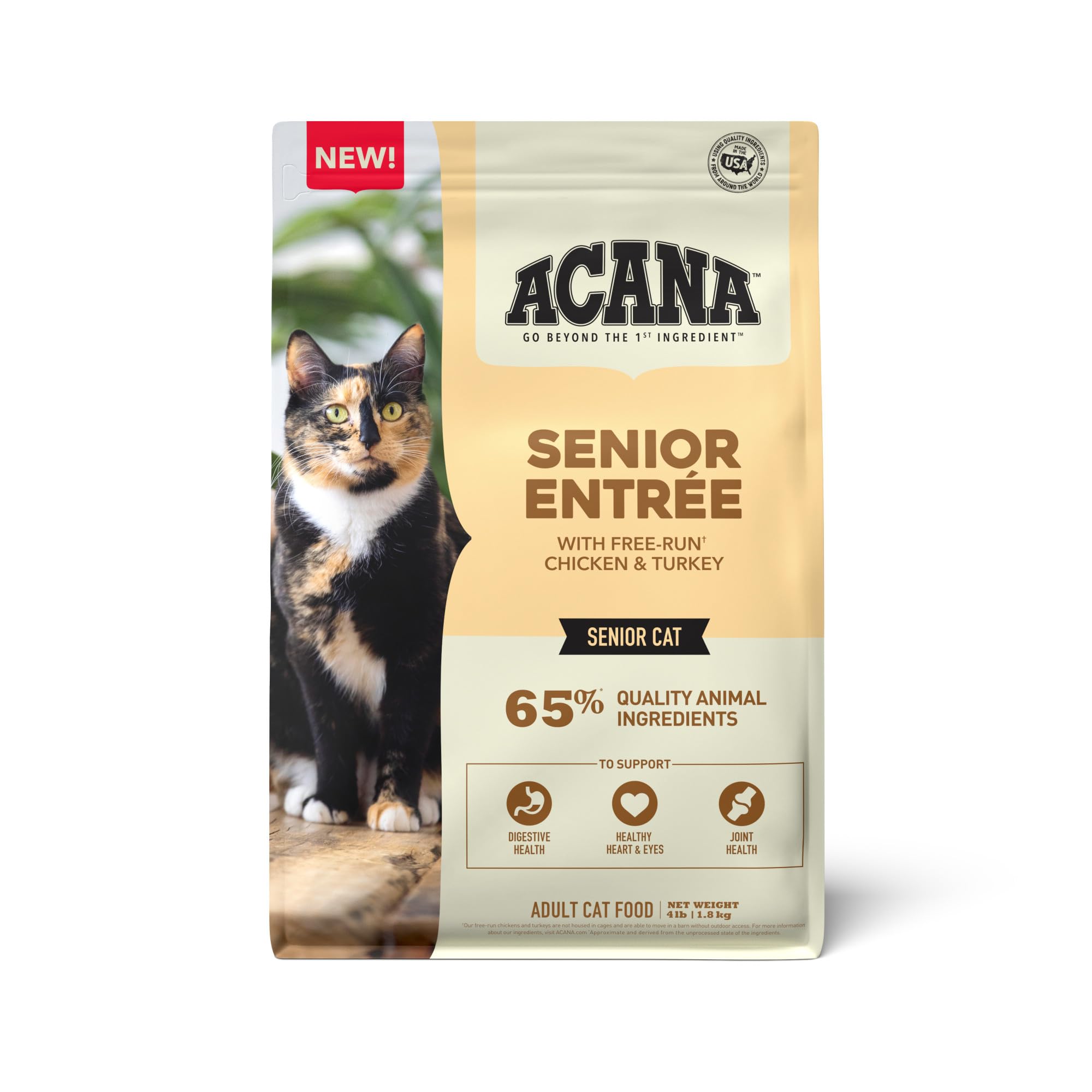 ACANA gros plan kibble montrant texture et qualité pour une nutrition dense