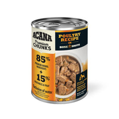 ACANA gros plan sur morceaux de viande pour saveur riche et protéine
