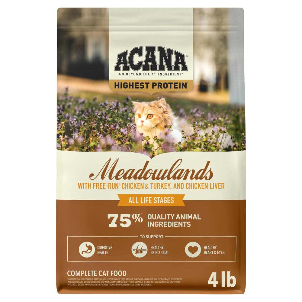 ACANA Meadowlands sac devant montrant le design et taille pratique