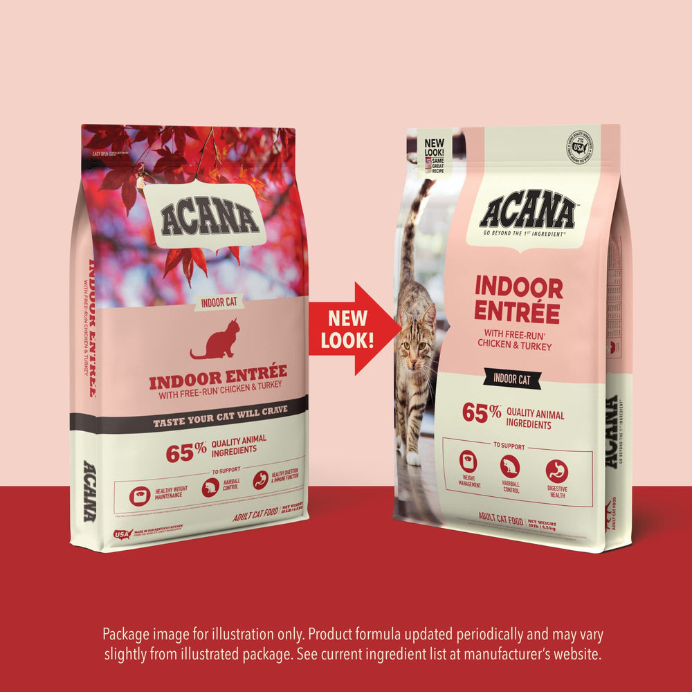 ACANA sac ouvert révélant arôme et apparence des croquettes attractives