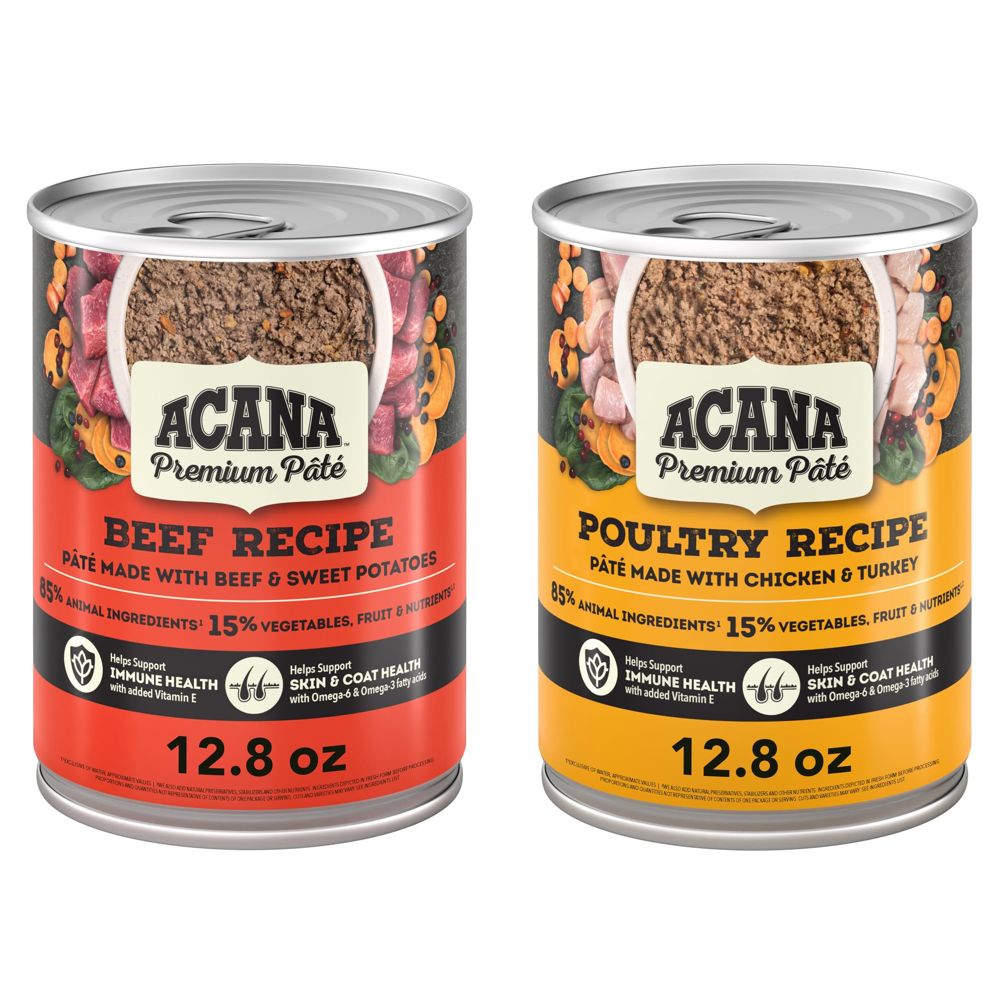 ACANA gros plan sur la texture pâté montrant douceur et hydratation