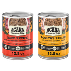 ACANA gros plan sur la texture pâté montrant douceur et hydratation