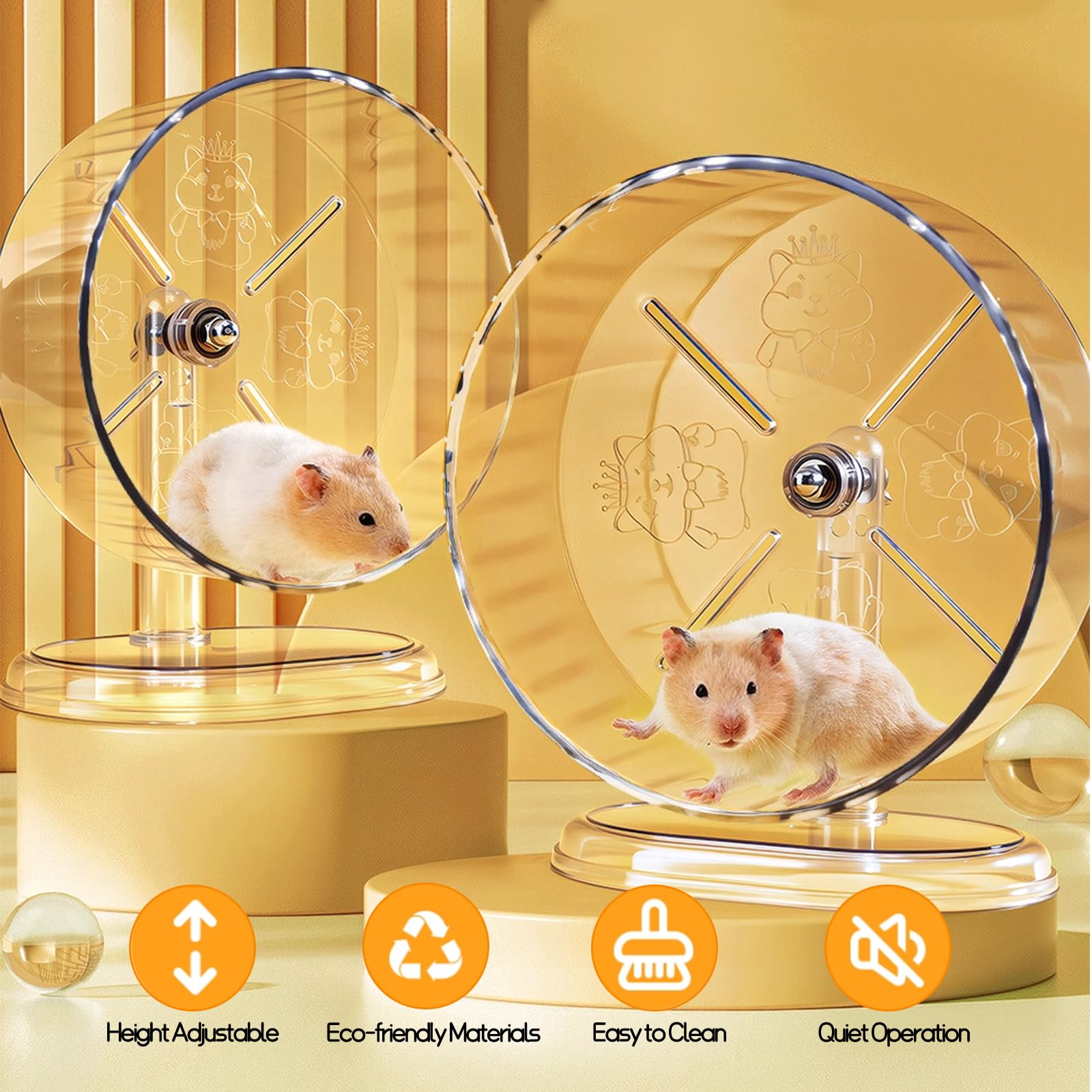 Acsist base réglable stable adaptée aux différentes hauteurs de cage