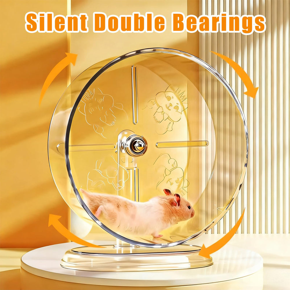 Acsist hamster courant sur la roue pour exercice silencieux