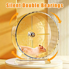 Acsist hamster courant sur la roue pour exercice silencieux