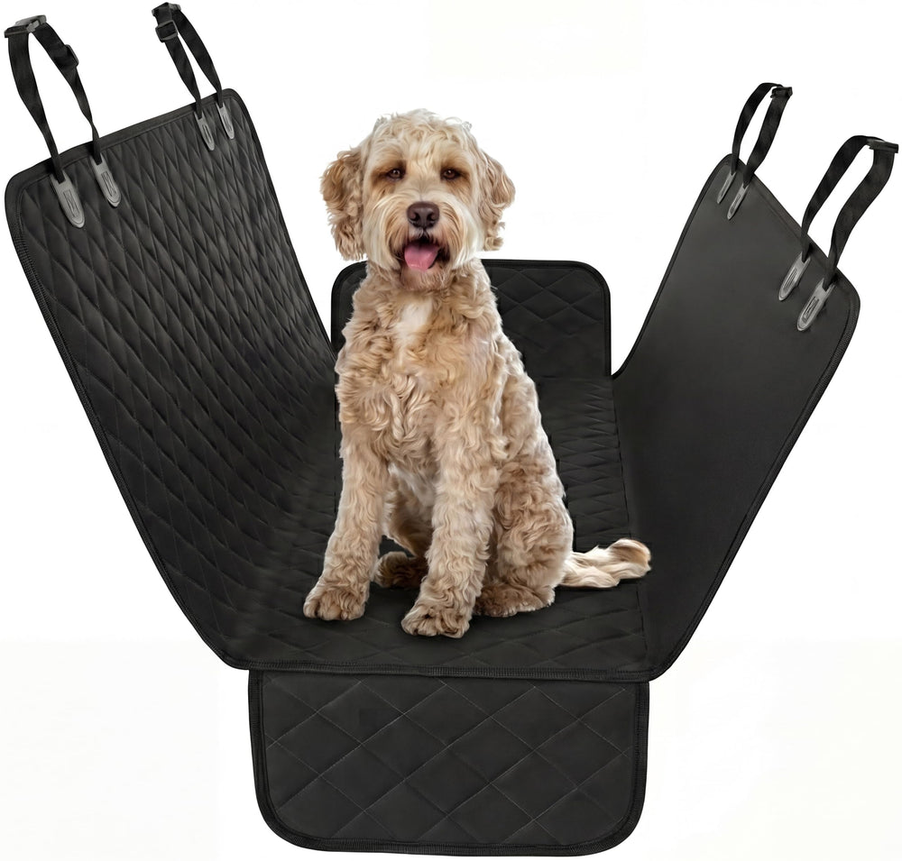 Active Pets vue avant du hamac protégeant la banquette, protège le siège